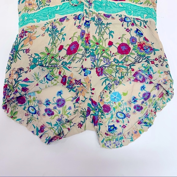 Spell & The Gypsy Teal Floral Gypsy Romper - Picture 12 of 14